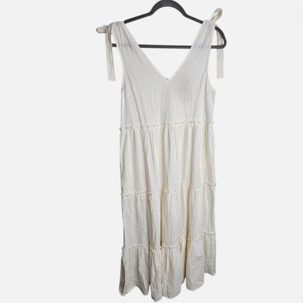 Label Of Love White V-Neck Maxi Dress